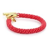 nOir Shaka Red Lanyard Bracelet