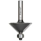 Trend T151X1/4TC 45-Degree Guided Chamfer Carbide Tipped Router Bit, 1/4-Inch Shank 1-1/4-Inch Cut