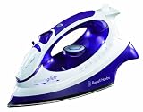 Russell Hobbs 14995 Steamglide Professional Iron in White and Purple, 2400 W Steam Tip