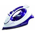 Russell Hobbs 14995 Steamglide Professional Iron in White and Purple, 2400 W  Steam Tip