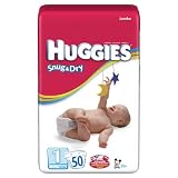 Huggies Snug & Dry Diapers Step 1, 50-Count (Pack of 4)