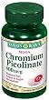 Chromium Picolinate 800 Mcg Dietary Supplement Tablets, By Natures Bounty - 50 ea