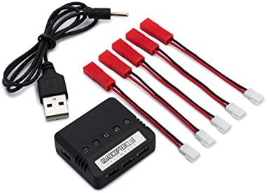 Quadcopter Club 5-in-1 Charger 3.7v for UDI, Syma, Hubsan