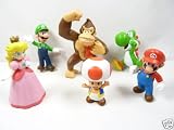 41zL0HlnsBL. SL160  Nintendo Super Mario Bros Exclusive 6 Pcs. Figure Set Japan Import Figures