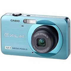 Casio EXILIM EX-Z90 BE Digitalkamera (12,1 Megapixel, 3-fach opt. Zoom, 6,9 cm (2,7 Zoll) Display) blau