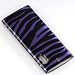 Premium Designer Crystal Snap-on Case for the Apple iPod Nano 5 5th Generation - Purple Lavender Zebra Print