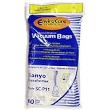 Sanyo Transformax Vacuum Bags Microfiltration with Closure - 10 Pack