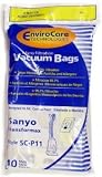 Sanyo Transformax Vacuum Bags Microfiltration with Closure - 10 Pack