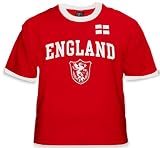 International Soccer Jersey Shirts - England World Cup Jersey T-Shirt (Red) #12