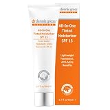 Dr. Dennis Gross Skincare All In One Tinted Moisturizer SPF 15, 1.7 Ounce