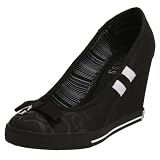 41zL3e0GEKL. SL160  GUESS Womens Delma Logo Wedge