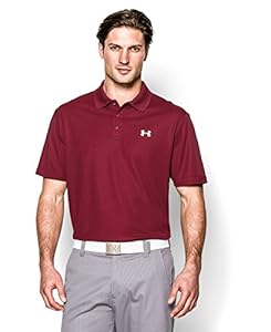 Under Armour Men's UA Performance Polo Small Crimson