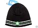 BOSTON CELTICS NBA Black w/ 3 Stripes Knit Beanie Hat By Adidas