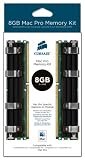 Corsair 8 GB VSA8GBKITFB800D2 Mac Memory PC2-6400 800Mhz Macbook DDR2 240-Pin Apple Memory Kit