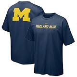 Nike Michigan Wolverines Navy Blue School Pride T-shirt