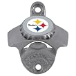 Pittsburgh Steelers Wall Mounted Bottle Opener - NFL Football - Fan Shop Sports Team Merchandise