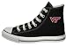 Converse Chuck Taylor All Star Hi Top Black Virginia Tech Logo Maroon Canvas