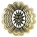 SunSationsTM Medium Sunface Wind Spinner - Color: Gold
