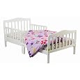 Dream On Me Classic Toddler Bed - White