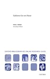 Substance Use and Abuse: Oxford Bibliographies Online Research Guide