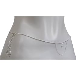 Girls Jewelry Sterling Silver Belly Chain from India