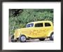 Custom hot rod Framed Art Poster Print by Allen Russell, 22x18