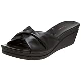 Bandolino Womens Yeva Wedge Slide Sandal