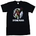 Search : MARVEL IRON MAN "TETSU PUNCH" Fine Woven Fitted Black Licensed Tee