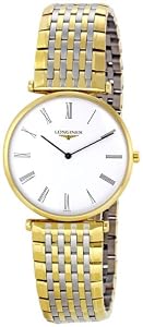 Longines L47092117 La Grand Classic in Steel and 18k Gold Ultra Thin Men's Watch from Longines