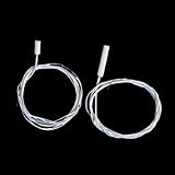 Dollhouse Miniature 7/16 Inch Candle Socket with 12 Inch White Wires