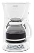 DeLonghi DC59TW 12-Cup Digital Programmable Drip Coffeemaker, White