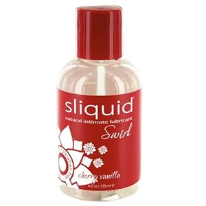 Sliquid Swirl Cherry Vanilla Intimate Lubricant 4.2 oz