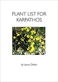 Plant list for Karpathos