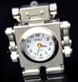 Robot Gifts Silver Key Chain Clip Pocket Watch Keychain Watches