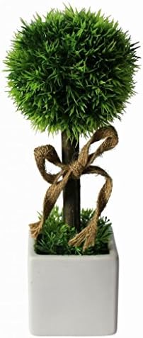 FloralHouse Home Decoration artificial plants potted 12" artificial grass bonsai PE grass real touch-loveball