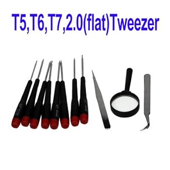 Precision Repair Electronics Star Screwdriver Set for mobile phone repair - includes T5 T6 and T7 Torx screwdrivers - Réparation matériel électronique de précision Jeu de tournevis étoile pour réparation de téléphones portables - comprend T5 T6 et T7 tournevis Torx Precision Repair Electronics Star Screwdriver Set for mobile phone repair - includes T5 T6 and T7 Torx screwdrivers - Réparation matériel électronique de précision Jeu de tournevis étoile pour réparation de téléphones portables - comprend T5 T6 et T7 tournevis Torx