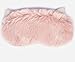 Ayygiftideas New Faux Fur Patch Eye Mask Eyeshade Nap Cover Cute Sleeping Blinder
