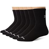Under Armour Men's Charged Cotton Crew Socks (Pack of 6)