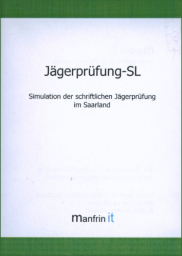 Childrens Toyshop  Software : Die Jägerprüfung-SL 2.0, 1 CD-ROM Simulation der schriftlichen Jägerprüfung im Saarland. Für Win & Mac