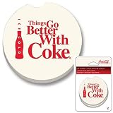 Things Go Better With Coke Car Coaster, Two Pack