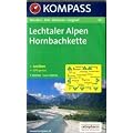 Lechtaler Alpen, Hornbachkette: Wander-, Rad-, Skitouren- und Langlaufkarte. GPS-genau. 1:50.000