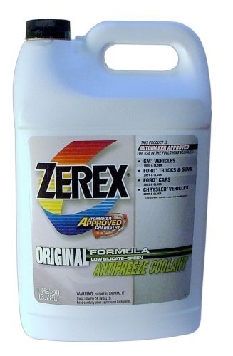 Best Price Zerex Original Formula, Low Silicate-green, Antifreeze Coolant, 1 gallon individual bottle