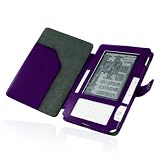 (4 Color Option) Mivizu Amazon Kindle 2 leather case book cover for Amazon Kindle 2nd generation eBook Reader