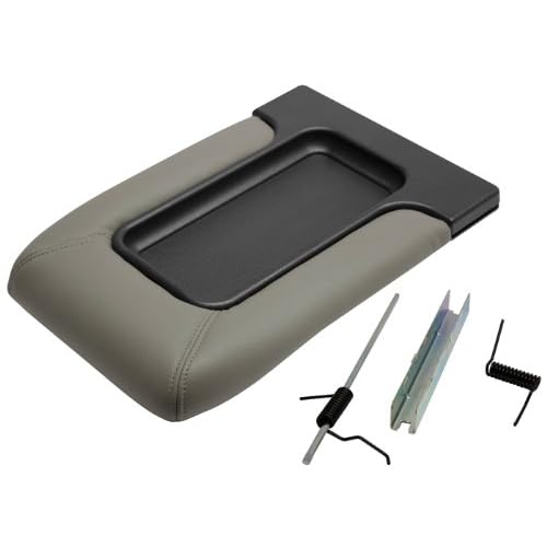 Compare Replacement Center Console Lid (Light Grey) 19992006 Chevy