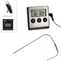 Digital Backofen - Thermometer mit Einstich F�hler Temperaturbest�ndig bis 250 �C . Alarm und Timer Funktion