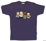 ToonStar Bling Team Grey - Mens T-Shirt Grey or Navy Blue - Prime or Super Saver Delivery
