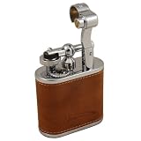 Vector Pyro Vintage Flint Table Lighter Brown