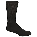 UPC 042825500969 product image for Dr. Scholl's Men's Diabetes & Circulatory Crew Sock With Grippers 2 Pair, Size 7 | upcitemdb.com