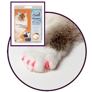 Feline Soft Claws Cat Nail Caps Take-Home Kit Large PinkB000E8ZQJS : image