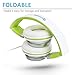 ECOOPRO Over Ear Stereo Headphones for MP3 MP4 PC Tablets Mobiles- Adjustable, Lightweight & Portable Green